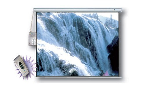 Pantalla de Proyección SCREENS MSE244 - 136 pulgadas, Eléctrica, Color blanco Pantalla de Proyección SCREENS MSE244 - 136 pulgadas, Eléctrica, Color blanco